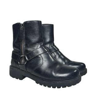 Alegria by PG Lite Charlette Crazyhorse Black Boot Women's Size EU 40 US 9.5-10